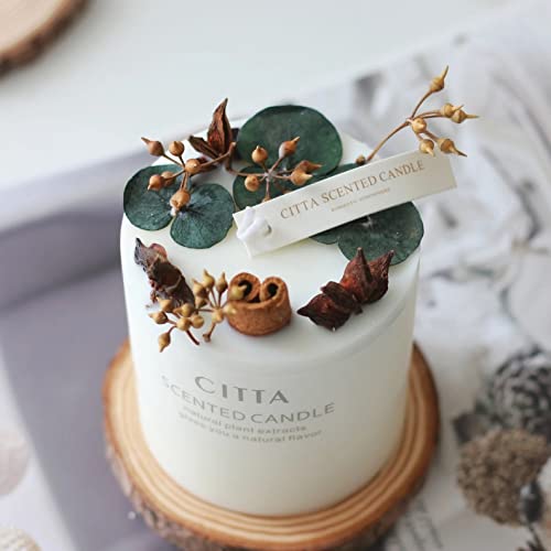 Handmade Dried Flower Scented Candle